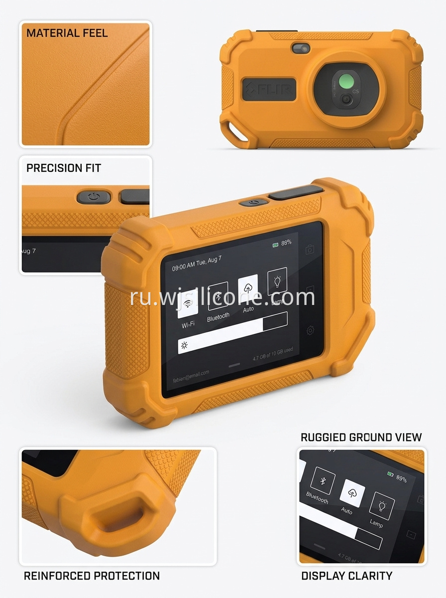 Silicone protective case for FLIR C5 portable thermal imager 4